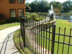 Aluminum Fences in Tampa, Florida