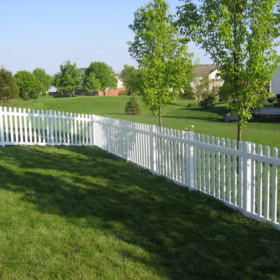 Vinyl Picket - Dog Ear Cut Vinyl Picket Dog Ear Cut Tampa