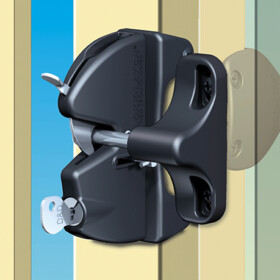 Locking Latch - Square Posts Aluminum Fence Locking Latch Square Posts