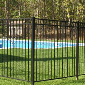 3 Rail Closed Top Fence Aluminum Fence 3 Rail Closed Top Land-O-Lakes Florida