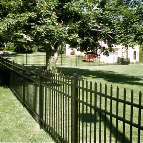 3-Rail Spear Top Aluminum Aluminum Fence 3-rail Spear Top Odessa Florida