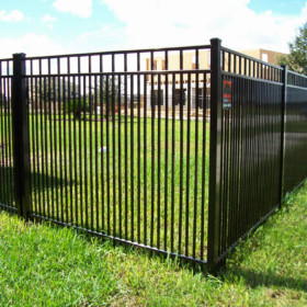 Full Puppy Picket Aluminum Fence Full Puppy Picket Wesley Chapel Florida