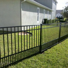 Lower Puppy Picket Aluminum Fence Lower Puppy Picket Brandon Florida