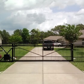 Wesley Chapel Florida Automatic Metal Gates