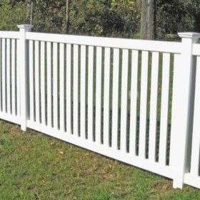 Vinyl Picket Fencing Installation Land O Lakes Florida