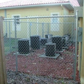 Chain Link Security Cages Tampa