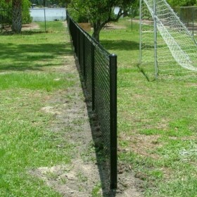 Color Coated Chain Link Fences Tampa