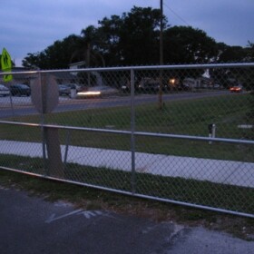 Tampa Chain Link Gate Installation
