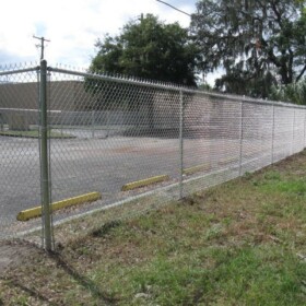 Tampa Commercial Chain Link Fence Installation