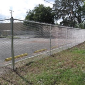 Tampa Commercial Chain Link Fence Installation