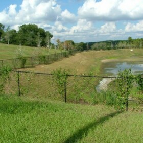 Tampa Residential Chain Link Fence Installation
